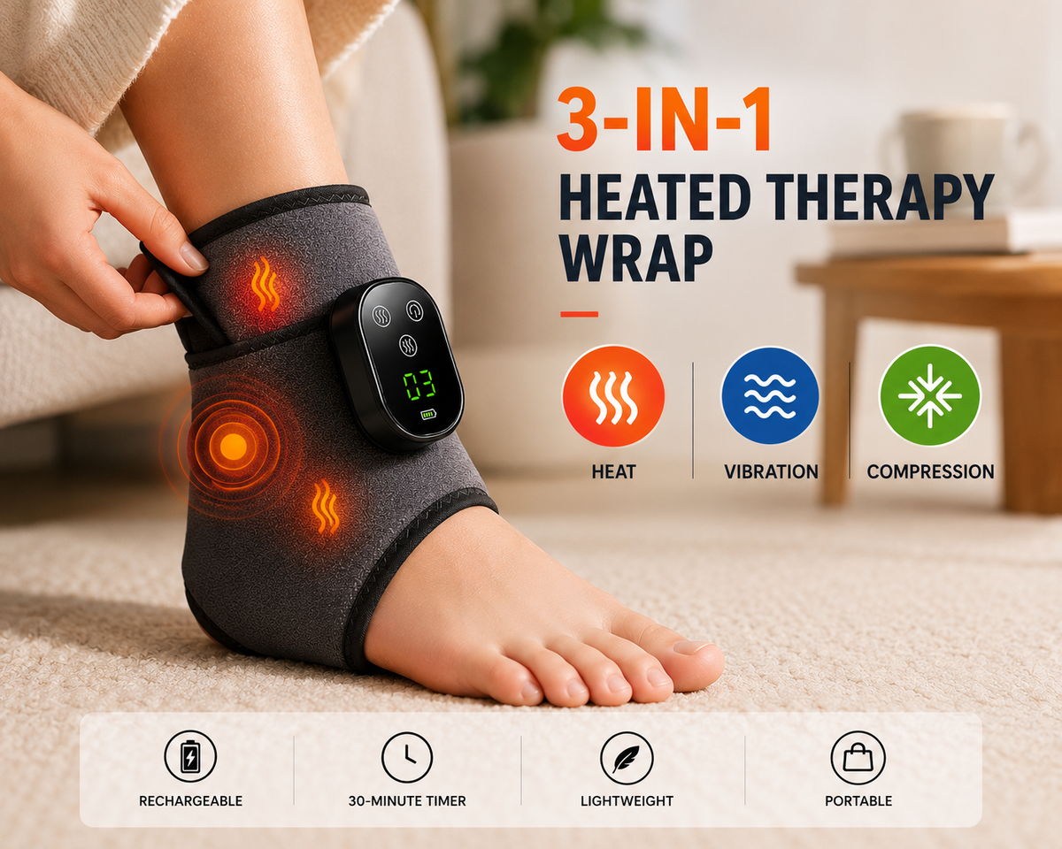 3-in-1 Heated Therapy Wrap